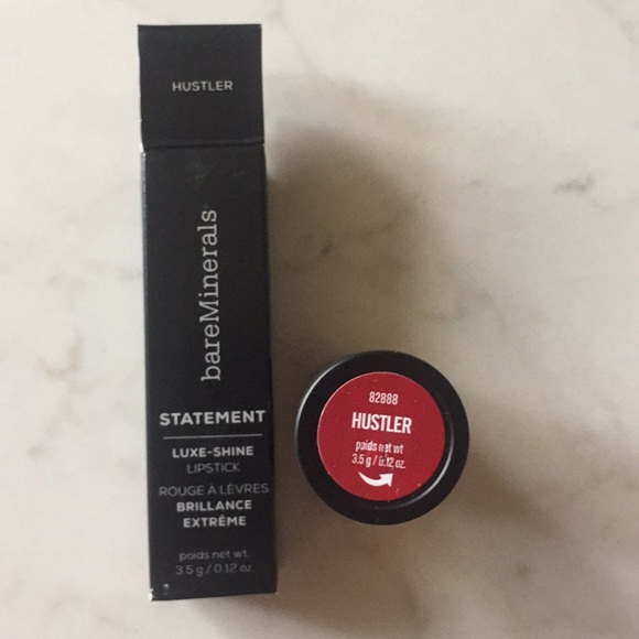 🌈 3 for $15 🌈 NEW BareMinerals lipstick Hustler NIB - Picture 2 of 4
